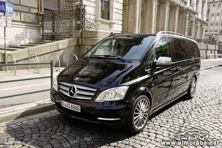 باص مرسيدس فيانو الجديد يتحول إلى صالون فاخر ينافس اس كلاس Mercedes Viano 1